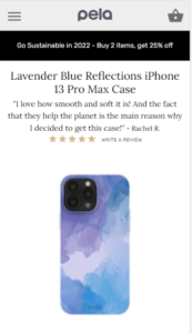 Pela phone cases