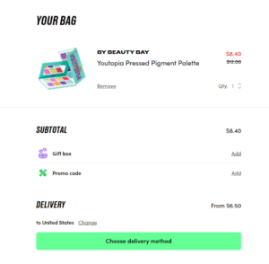 BEAUTYBAY cart